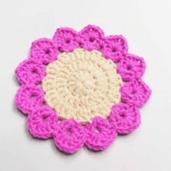 20 Pcs Handmade Knitted Crochet Cup Mat