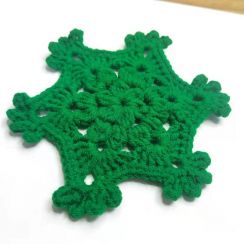 20 Pcs Knitted Crochet Cup Mat